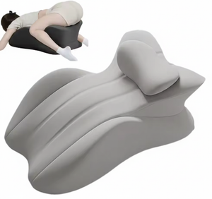 Multifunctional Memory Foam Wedge Pillow - Ergonomic Back Support & Incline Cushion for Couples