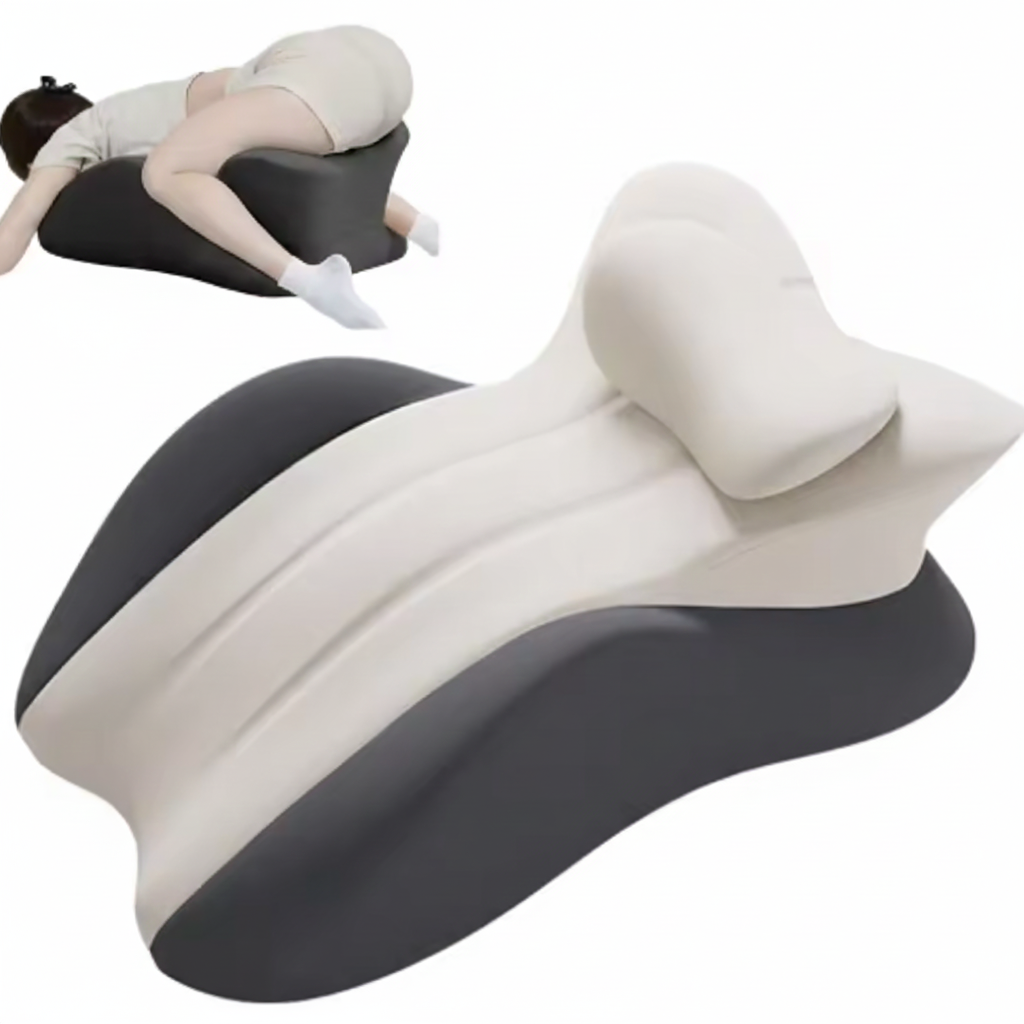 Multifunctional Memory Foam Wedge Pillow - Ergonomic Back Support & Incline Cushion for Couples