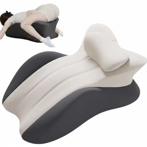 Multifunctional Memory Foam Wedge Pillow - Ergonomic Back Support & Incline Cushion for Couples