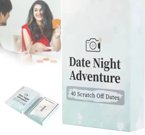 The Ultimate Date Night Deck – Creative Mystery Scratch-Off Cards for Couples
