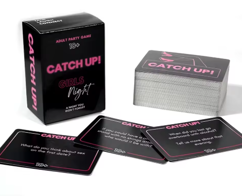 Catch Up Girls Night Card Game | The Ultimate Bachelorette & Party Game