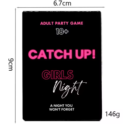 Catch Up Girls Night Card Game | The Ultimate Bachelorette & Party Game
