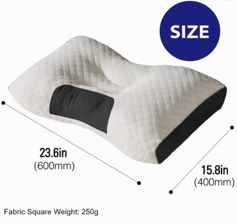 Adjustable Contour Orthopedic Pillow Set (Set of 2) – Premium Neck Support