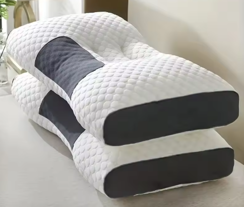 Adjustable Contour Orthopedic Pillow Set (Set of 2) – Premium Neck Support