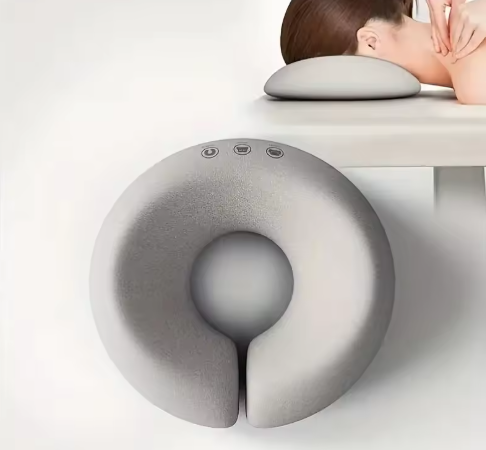 Professional Beauty Salon Facial Pillow – Orthopedic Memory Foam Support for Lash Extensions, Skincare, & Recovery