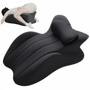 Multifunctional Memory Foam Wedge Pillow - Ergonomic Back Support & Incline Cushion for Couples