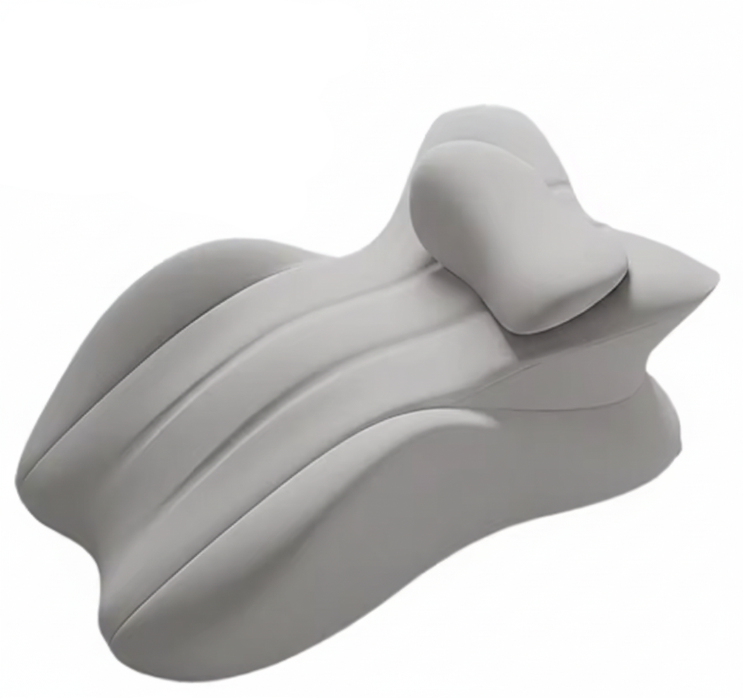 Multifunctional Memory Foam Wedge Pillow - Ergonomic Back Support & Incline Cushion for Couples