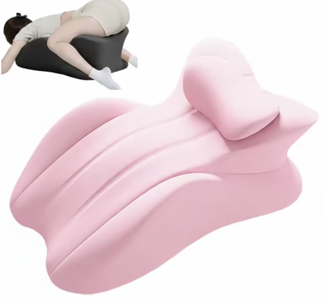 Multifunctional Memory Foam Wedge Pillow - Ergonomic Back Support & Incline Cushion for Couples