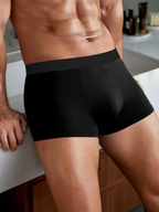 Men's Funny Print Boxer Briefs - Soft & Breathable Trunks Underwear