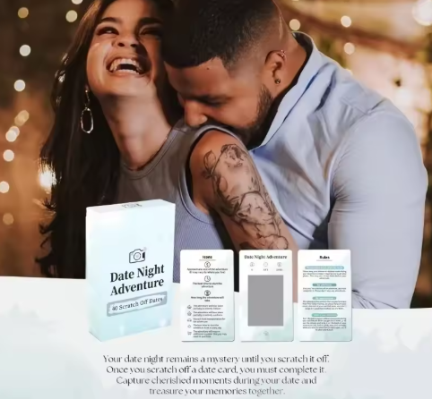 The Ultimate Date Night Deck – Creative Mystery Scratch-Off Cards for Couples