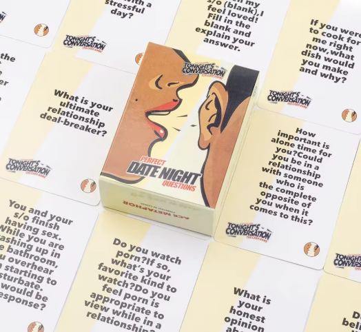Tonight's Conversation: Date Night Edition – Intimate Card Game for Couples