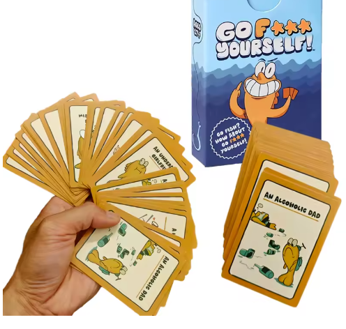 Go Fish Yourself - The Adult Party Card Game for People with No Filter