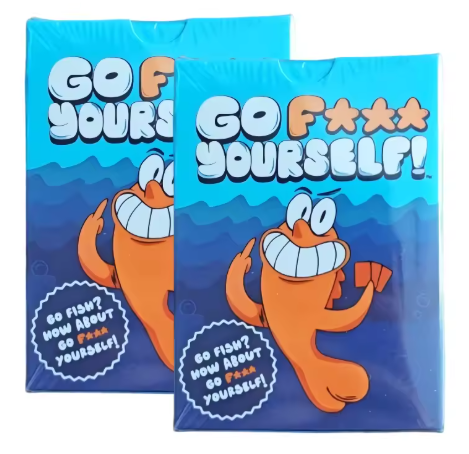 Go Fish Yourself - The Adult Party Card Game for People with No Filter