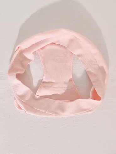 5-Piece Seamless Invisible Triangle Underwear - Mid-Rise No-Show Panty Set