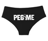 "PEG ME" Funny Cotton Panties | Cheeky Graphic Women’s Underwear