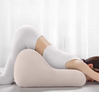 Ergonomic Bed Wedge & Lumbar Support Pillow - Multi-Purpose Pregnancy & Waist Cushion for Sitting or Lying