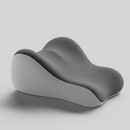 Ergonomic Bed Wedge & Lumbar Support Pillow - Multi-Purpose Pregnancy & Waist Cushion for Sitting or Lying