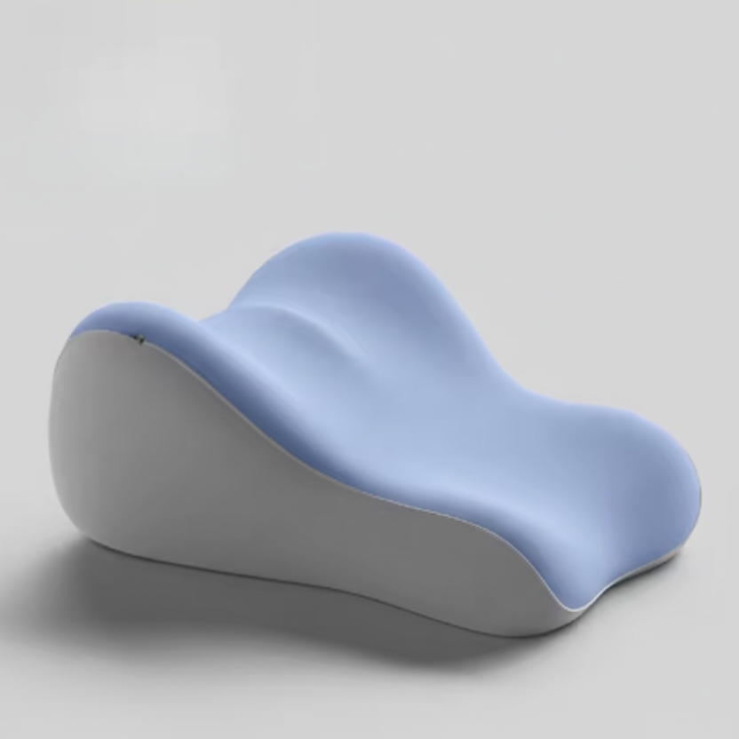 Ergonomic Bed Wedge & Lumbar Support Pillow - Multi-Purpose Pregnancy & Waist Cushion for Sitting or Lying