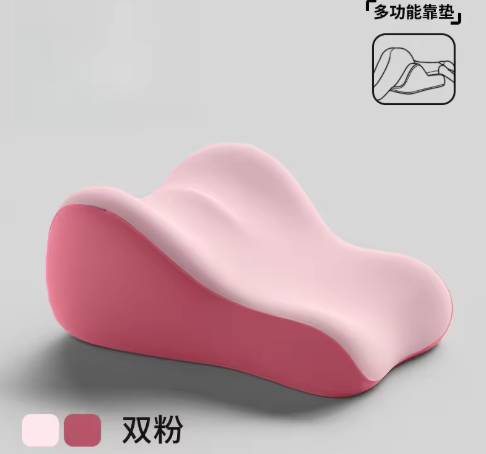 Ergonomic Bed Wedge & Lumbar Support Pillow - Multi-Purpose Pregnancy & Waist Cushion for Sitting or Lying