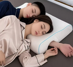 Pressure-Relief Couple Pillow - Anti-Hand Numbness Memory Foam Cushion for Arm Support