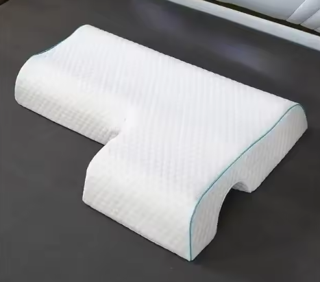 Pressure-Relief Couple Pillow - Anti-Hand Numbness Memory Foam Cushion for Arm Support