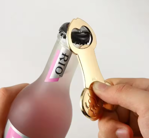 Funny Alloy "Willy" Beer Bottle Opener - Hilarious Hen Night Party Favor & Bachelorette Gift - Durable Metal Bar Tool