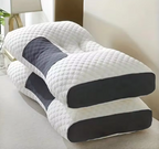 Adjustable Contour Orthopedic Pillow Set (Set of 2) – Premium Neck Support