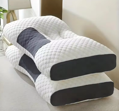 Adjustable Contour Orthopedic Pillow Set (Set of 2) – Premium Neck Support