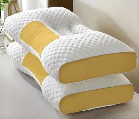 Adjustable Contour Orthopedic Pillow Set (Set of 2) – Premium Neck Support