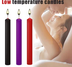 3-Piece Romantic Low-Temperature Wax Play Set – Sensual Drip Candles for Couples & Intimate Play