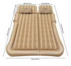 Universal Inflatable Car Mattress with Electric Pump | Portable Back Seat Air Bed & Travel Cushion for SUV, Truck, and Road Trip Camping