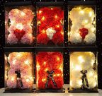 Handmade Luxury Rose Bear - Valentine's & Anniversary Forever Roses