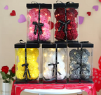 Handmade Luxury Rose Bear - Valentine's & Anniversary Forever Roses