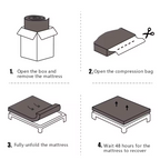 Extra Thick Mattress Topper for Back Pain – Cooling Down Alternative Mattress Pad & Pillowtop Cover