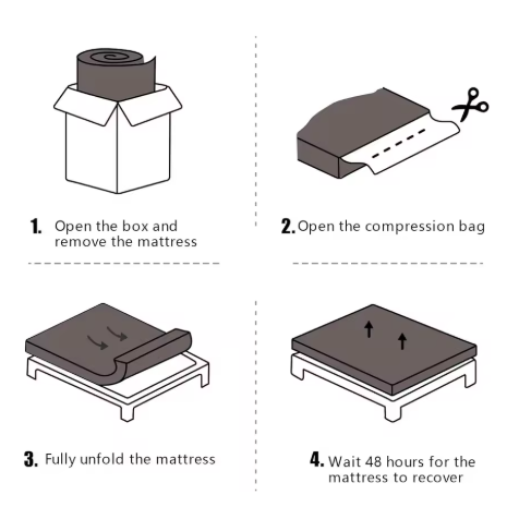 Extra Thick Mattress Topper for Back Pain – Cooling Down Alternative Mattress Pad & Pillowtop Cover