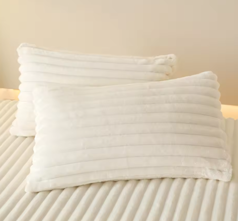 Ultra-Soft Faux Rabbit Fur Mattress Cover | Winter Warmth Plush Bed Protector