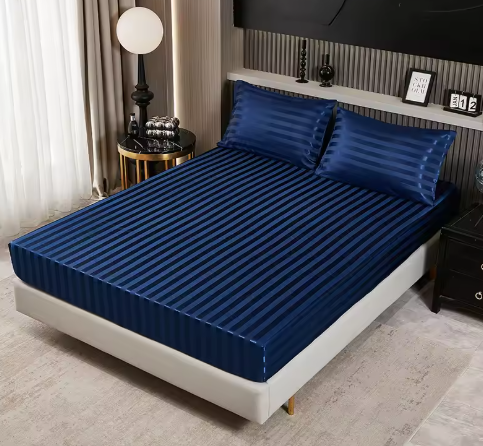 Cooling Satin Bedspread - Silky Smooth Mattress Protector for Year-Round Comfort