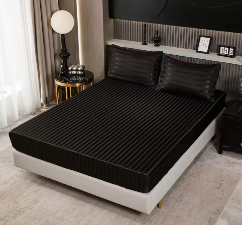 Cooling Satin Bedspread - Silky Smooth Mattress Protector for Year-Round Comfort