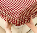 Premium 100% Pure Cotton Fitted Sheet - Breathable Soft Mattress Protector for Kids & Adults