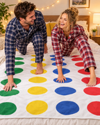 Couple playing Stripster on the blanket